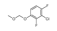 2-chloro-1,3-difluoro-4-(methoxymethoxy)benzene Structure