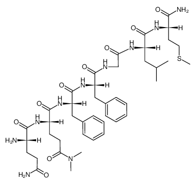 substance P (5-11), N,N-dime-Gln(6)-结构式