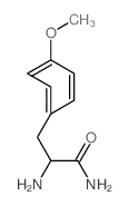 2-amino-3-(4-methoxyphenyl)propanamide Structure