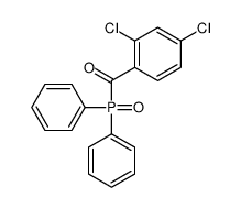 (2,4-dichlorophenyl)-diphenylphosphorylmethanone结构式