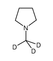 1-(trideuteriomethyl)pyrrolidine Structure