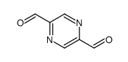 pyrazine-2,5-dicarbaldehyde structure