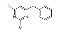 4-benzyl-2,6-dichloropyrimidine Structure