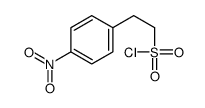 2-(4-NITRO-PHENYL)-ETHANESULFONYL CHLORIDE结构式