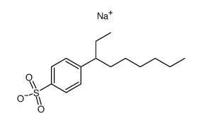 sodium p-(3-nonyl)benzenesulphonate结构式