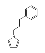 1-(3-phenylpropyl)-1H-pyrrole结构式