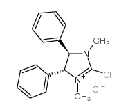 (4R,5R)-2-Chloro-1,3-dimethyl-4,5-diphenyl-1-imidazolinium Chloride Structure