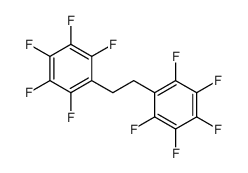1,2,3,4,5-pentafluoro-6-[2-(2,3,4,5,6-pentafluorophenyl)ethyl]benzene结构式