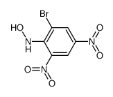 N-(2-bromo-4,6-dinitro-phenyl)-hydroxylamine Structure