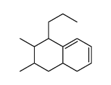 2,3-dimethyl-1-propyl-1,2,3,4,4a,5-hexahydronaphthalene Structure