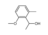 1-(2-methoxy-6-methylphenyl)ethan-1-ol结构式