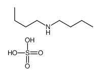 N-butylbutan-1-amine,sulfuric acid结构式