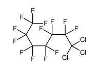1,1,1-trichloro-2,2,3,3,4,4,5,5,6,6,7,7,7-tridecafluoroheptane结构式