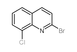 2-溴-8-氯喹啉结构式