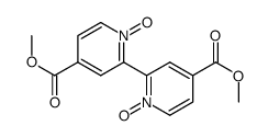 4,4'-bis(methoxycarbonyl)-[2,2'-bipyridine] 1,1'-dioxide Structure