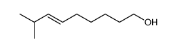 (E)-1-hydroxy-8-methylnon-6-ene Structure