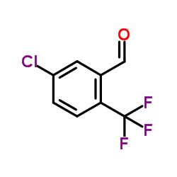 5-氯-2-三氟甲基苯甲醛结构式