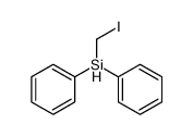 iodomethyl(diphenyl)silane结构式
