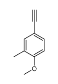 4-ethynyl-1-methoxy-2-methylbenzene Structure