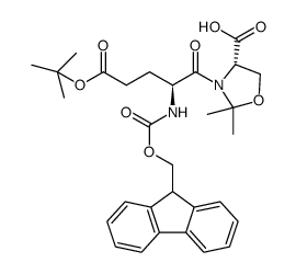(GAMMAS,4S)-4-羧基-GAMMA-[[芴甲氧羰基]氨基]-2,2-二甲基-DELTA-氧代-3-恶唑烷戊酸叔丁酯图片