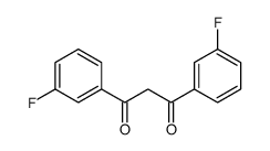 1,3-bis(3-fluorophenyl)propane-1,3-dione结构式