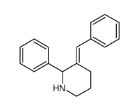 3-benzylidene-2-phenylpiperidine Structure