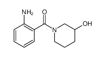 Methanone, (2-aminophenyl)(3-hydroxy-1-piperidinyl)结构式