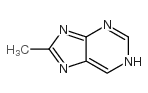 8-甲基-9h-嘌呤结构式
