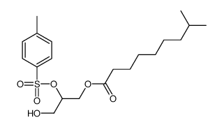 3-hydroxy-2-[[(4-methylphenyl)sulphonyl]oxy]propyl tert-decanoate Structure