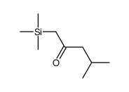 4-methyl-1-trimethylsilylpentan-2-one结构式