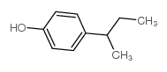 4-仲丁基苯酚结构式