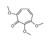 2,3,7-trimethoxycyclohepta-2,4,6-trien-1-one Structure