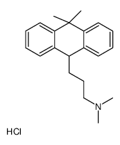 3-(10,10-dimethyl-9H-anthracen-9-yl)propyl-dimethylazanium,chloride结构式