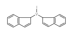 双(茚基)钒(III)碘结构式