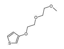 3-[2-(2-methoxyethoxy)ethoxy]thiophene Structure