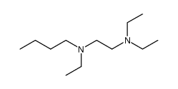 N-n-butyl-N,N',N'-triethylethylenediamine结构式
