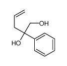 (2R)-2-phenylpent-4-ene-1,2-diol结构式
