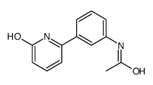 N-[3-(6-oxo-1H-pyridin-2-yl)phenyl]acetamide Structure