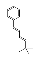 5,5-dimethylhexa-1,3-dienylbenzene Structure