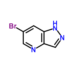 6-溴-1H-吡唑并[4,3-b]吡啶结构式