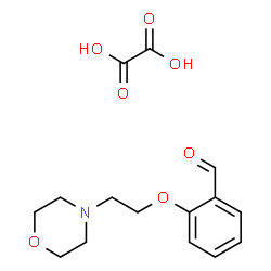 2-(2-Morpholinoethoxy)benzaldehyde oxalate Structure