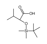 (2R)-2-[tert-butyl(dimethyl)silyl]oxy-3-methylbutanoic acid Structure
