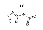 dilithium salt of 5-nitroaminotetrazole Structure