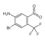 2-Bromo-5-nitro-4-(trifluoromethyl)aniline structure