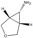 (1R,5S,6s)-3-氧杂双环[3.1.0]己-6-胺盐酸盐结构式