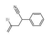 4-BROMO-2-PHENYL-PENT-4-ENENITRILE Structure