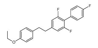 5-[2-(4-ethoxyphenyl)ethyl]-1,3-difluoro-2-(4-fluorophenyl)benzene Structure