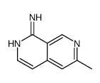 6-甲基-2,7-萘啶-1-胺结构式