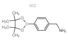 4-(氨甲基)苯基硼酸频哪醇酯结构式