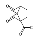Bicyclo[2.2.1]heptane-1-carbonyl chloride, 7,7-dimethyl-2,3-dioxo- (9CI)结构式